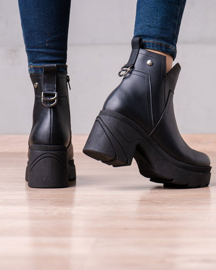 Botines Kayra - Negro - Tienda Nébula
