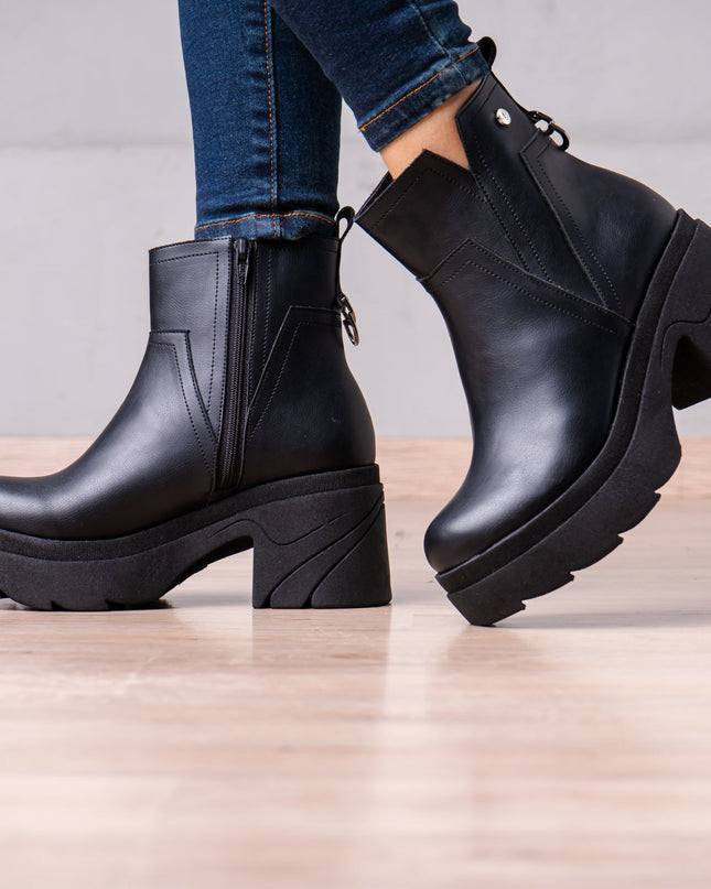 Botines Kayra - Negro - Tienda Nébula
