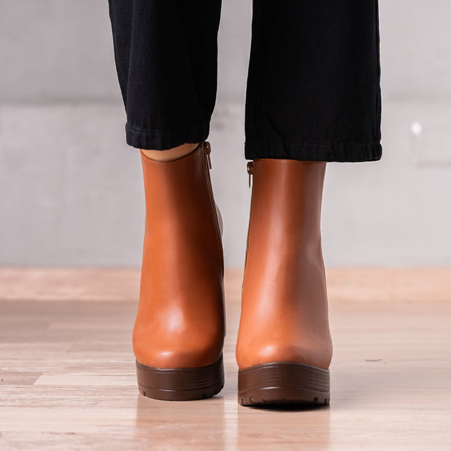 Botines Kovazi - Camel - Tienda Nébula