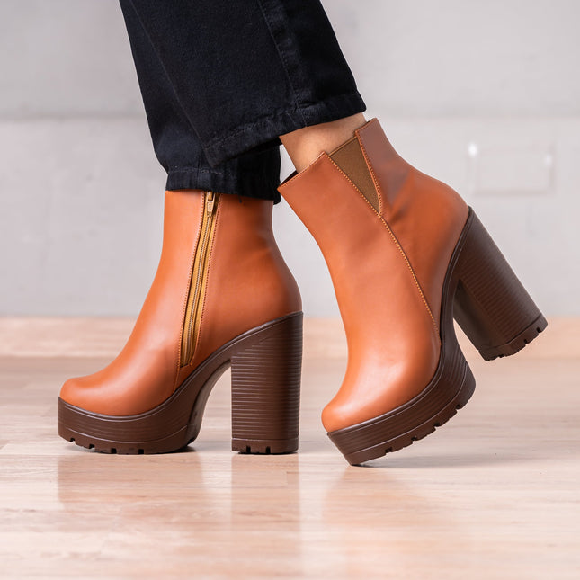 Botines Kovazi - Camel - Tienda Nébula