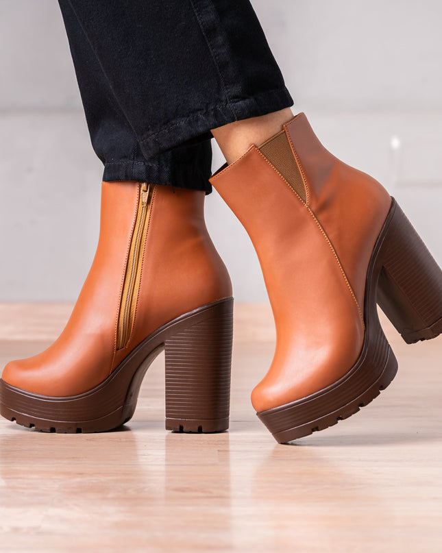 Botines Kovazi - Camel - Tienda Nébula