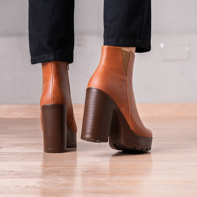 Botines Kovazi - Camel - Tienda Nébula