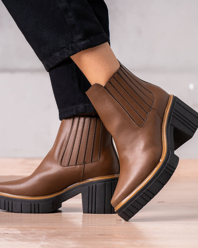 Botines Lirrachi - Camel - Tienda Nébula