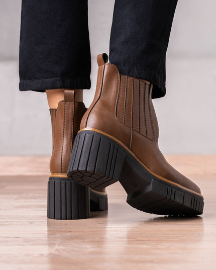 Botines Lirrachi - Camel - Tienda Nébula