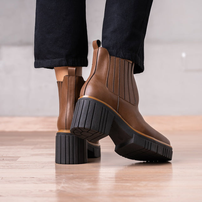 Botines Lirrachi - Camel - Tienda Nébula