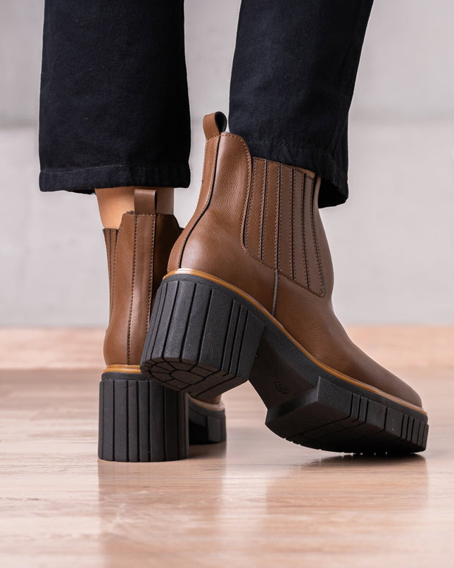 Botines Lirrachi - Camel - Tienda Nébula