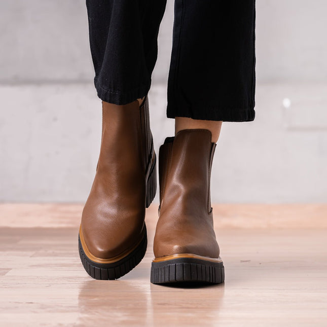 Botines Lirrachi - Camel - Tienda Nébula