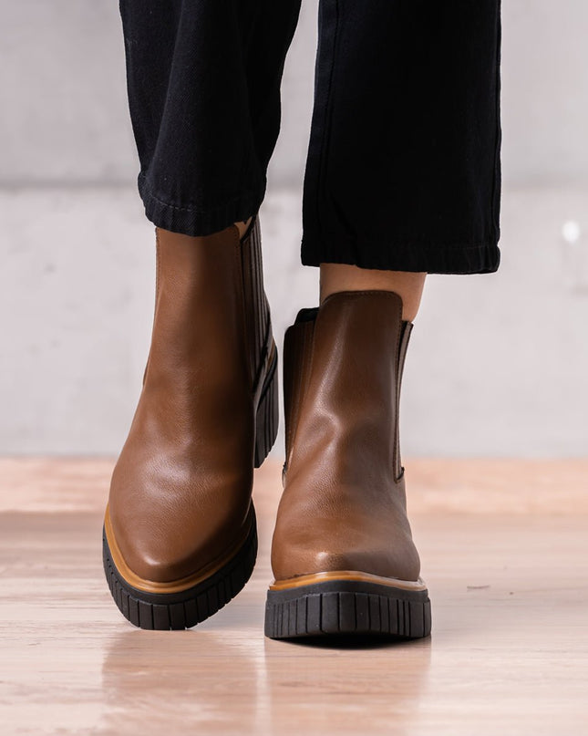 Botines Lirrachi - Camel - Tienda Nébula