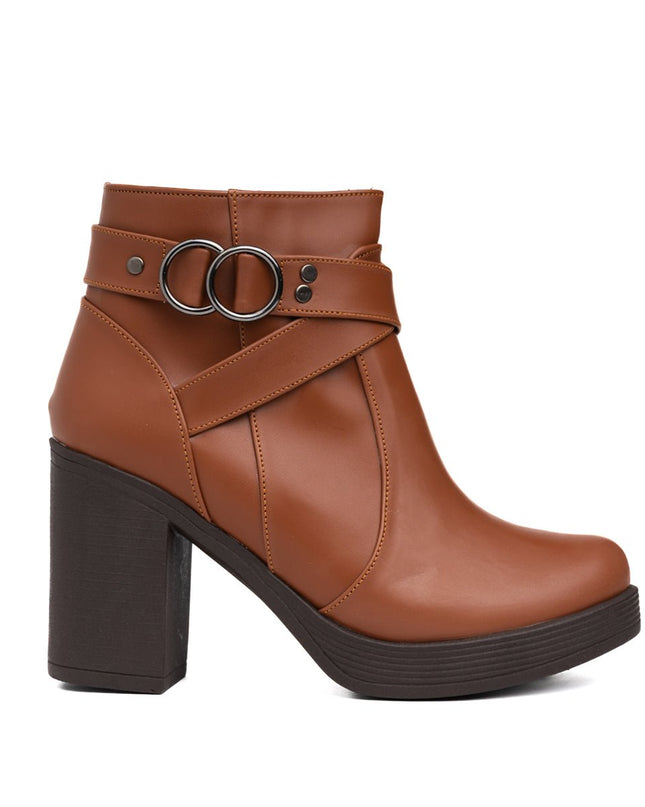 Botines Malyh - Camel - Tienda Nébula