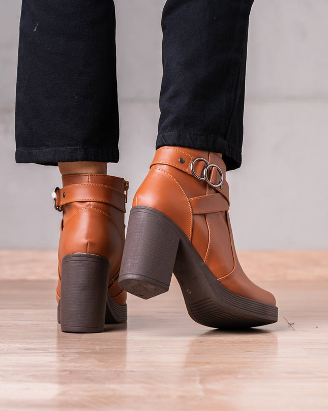 Botines Malyh - Camel - Tienda Nébula