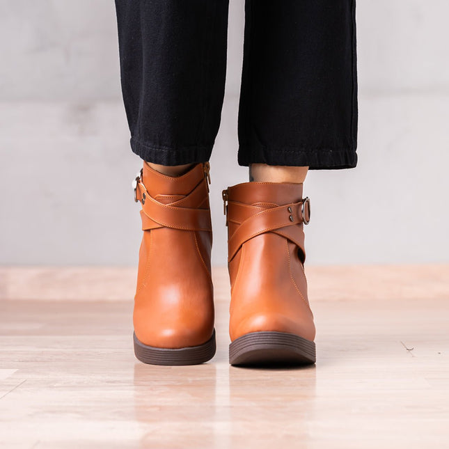 Botines Malyh - Camel - Tienda Nébula
