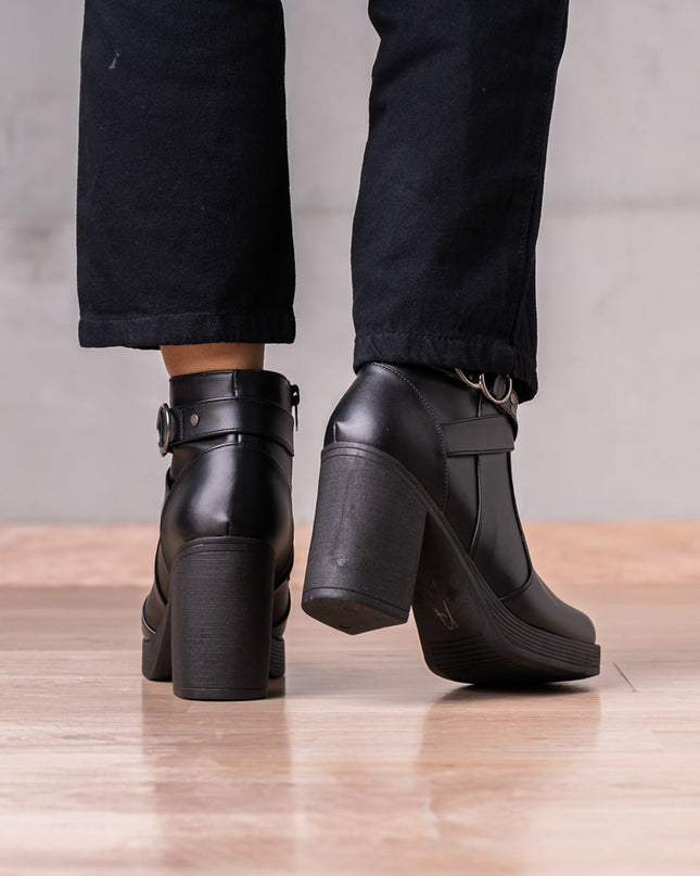 Botines Malyh - Negro - Tienda Nébula