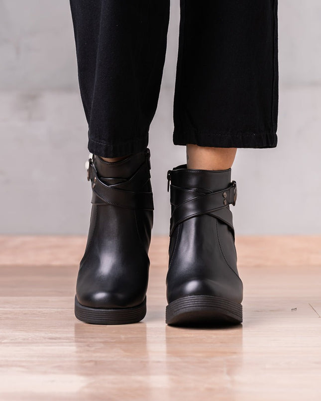 Botines Malyh - Negro - Tienda Nébula
