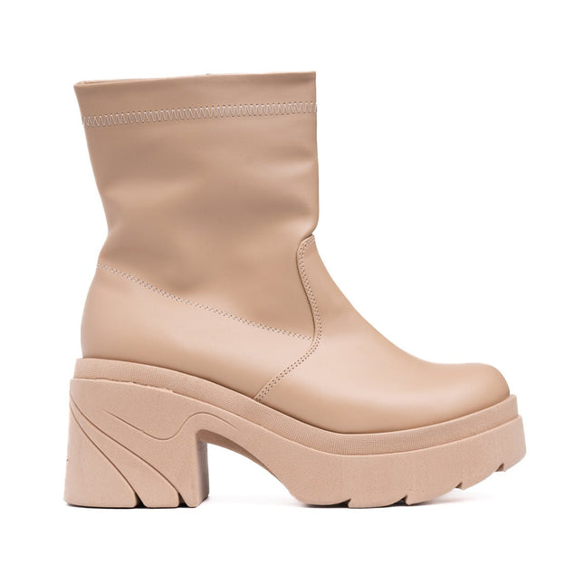 Botines Nadia - Beige - Tienda Nébula