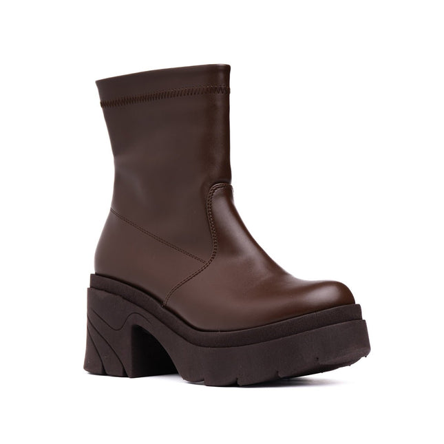 Botines Nadia - Marrón - Tienda Nébula