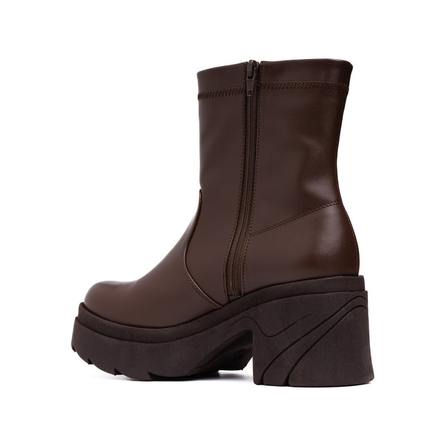 Botines Nadia - Marrón - Tienda Nébula