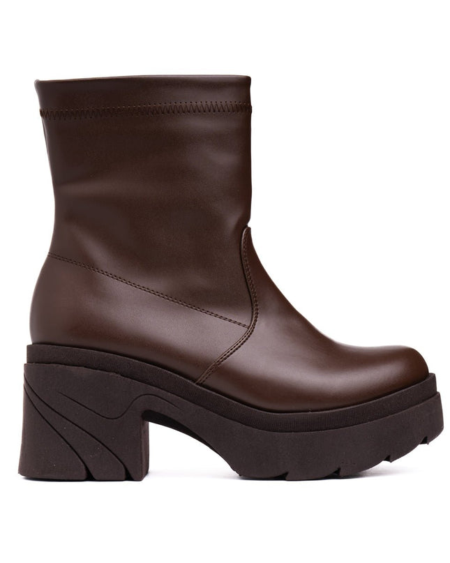 Botines Nadia - Marrón - Tienda Nébula
