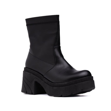 Botines Nadia - Negro - Tienda Nébula