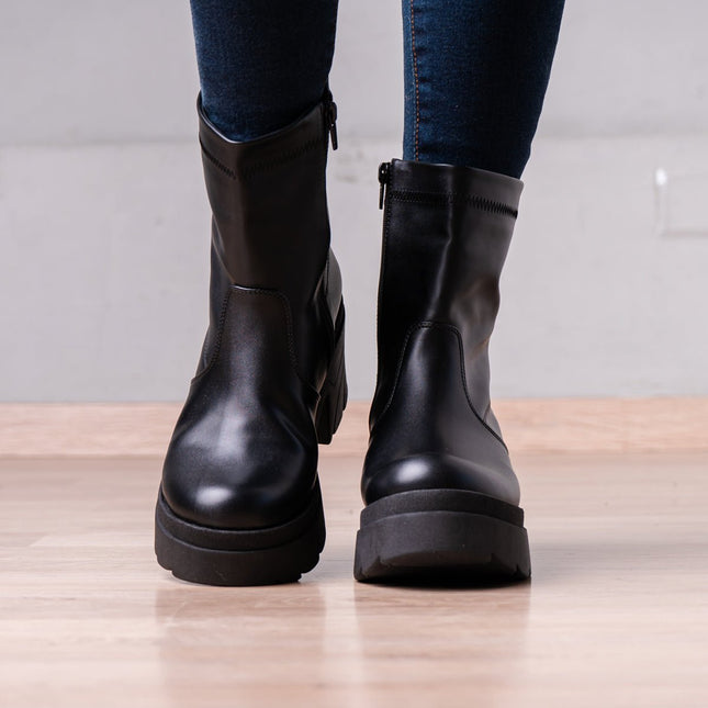 Botines Nadia - Negro - Tienda Nébula