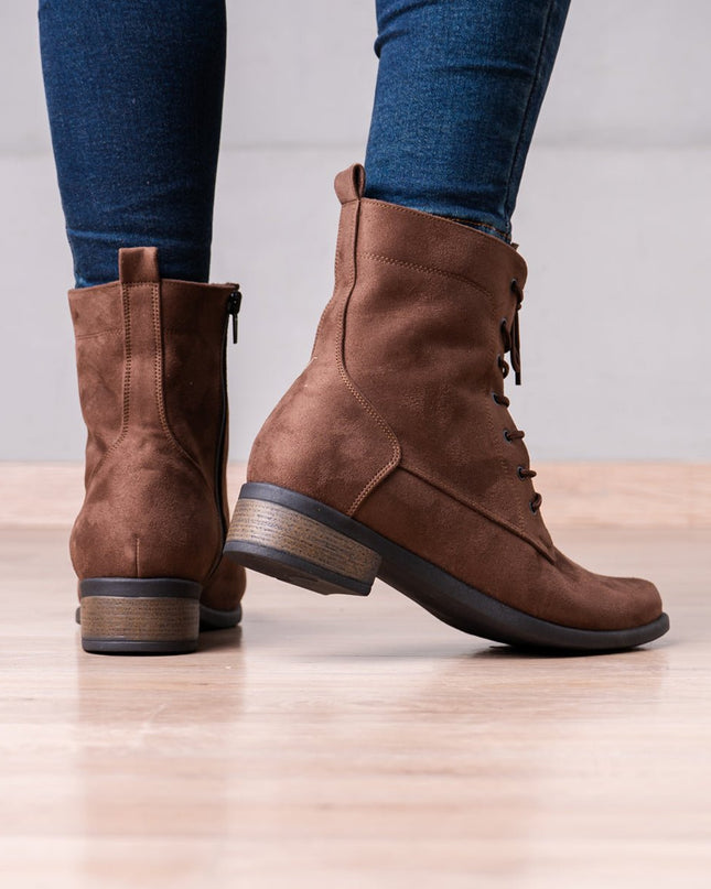 Botines Niza 2.0 - Marrón - Tienda Nébula
