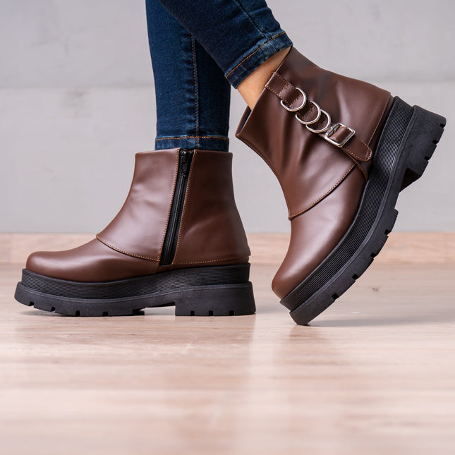 Botines Nomini - Marrón - Tienda Nébula