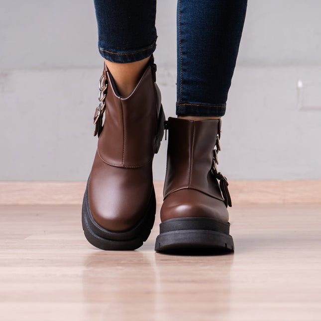 Botines Nomini - Marrón - Tienda Nébula