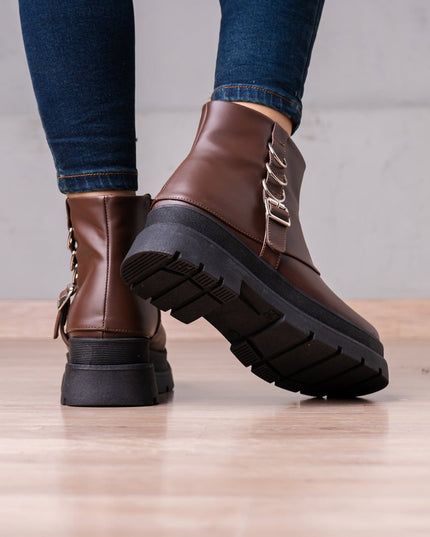 Botines Nomini - Marrón - Tienda Nébula