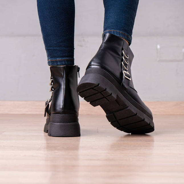 Botines Nomini - Negro - Tienda Nébula