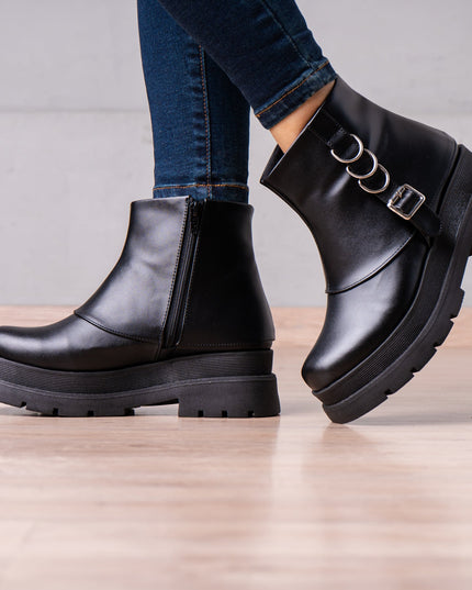 Botines Nomini - Negro - Tienda Nébula