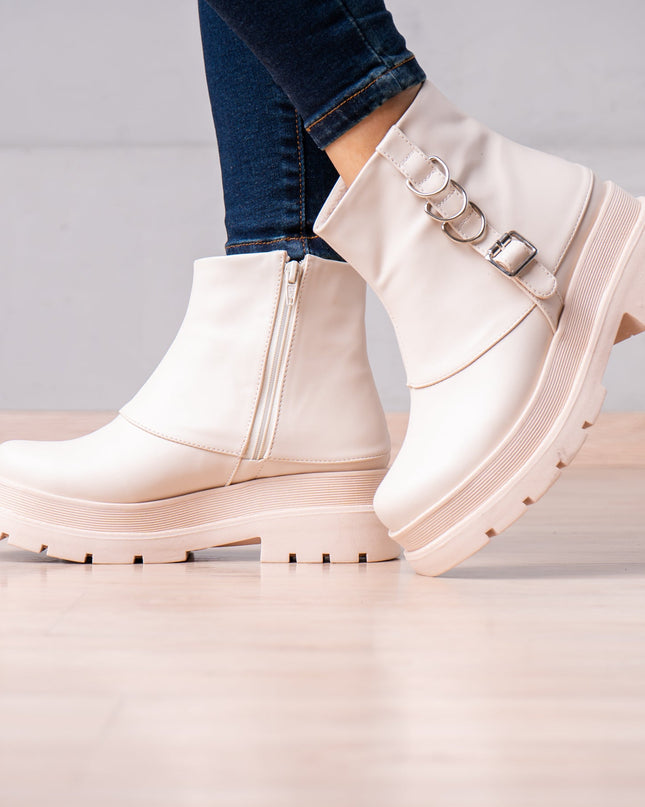 Botines Nomini - Nude - Tienda Nébula
