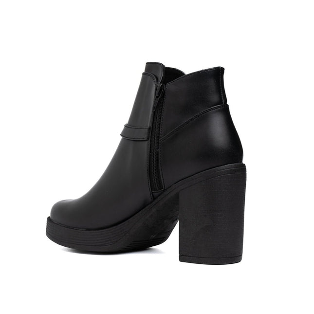 Botines Normelia - Negro - Tienda Nébula