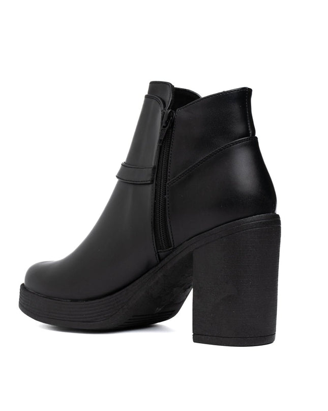 Botines Normelia - Negro - Tienda Nébula