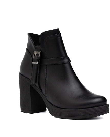 Botines Normelia - Negro - Tienda Nébula