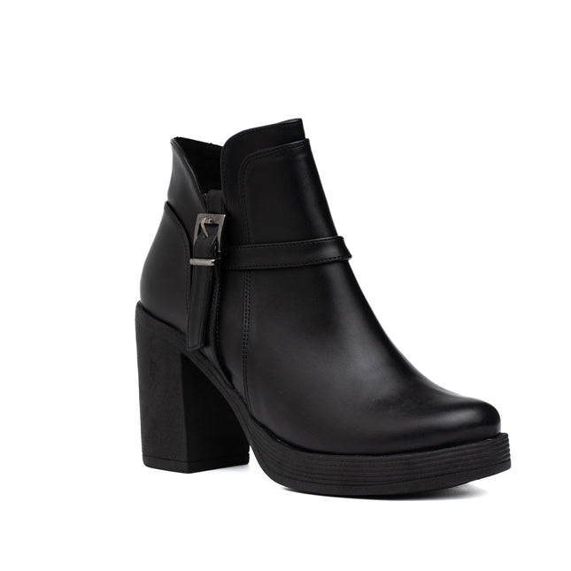 Botines Normelia - Negro - Tienda Nébula