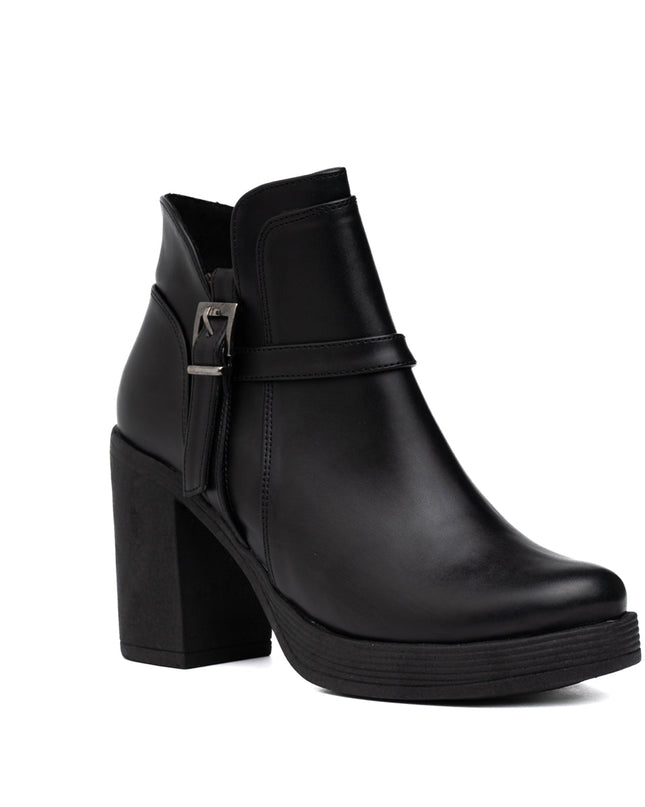 Botines Normelia - Negro - Tienda Nébula
