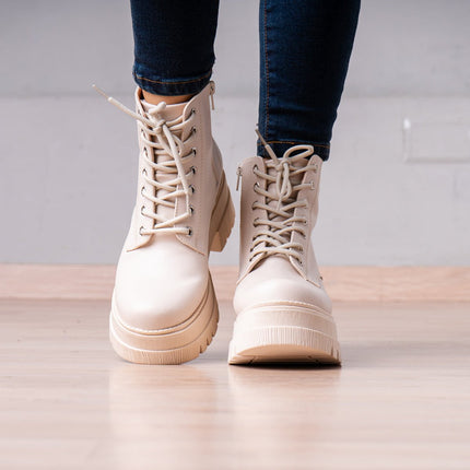 Botines Pevtz 2.0 - Nude - Tienda Nébula