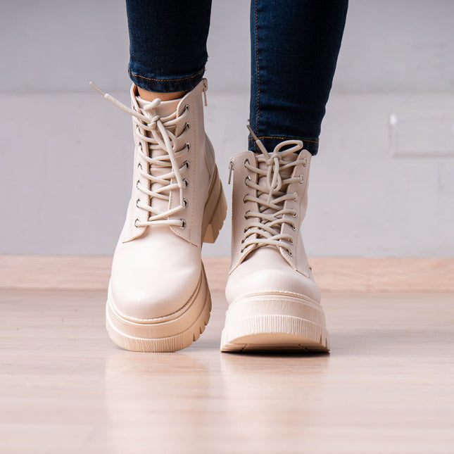 Botines Pevtz 2.0 - Nude - Tienda Nébula