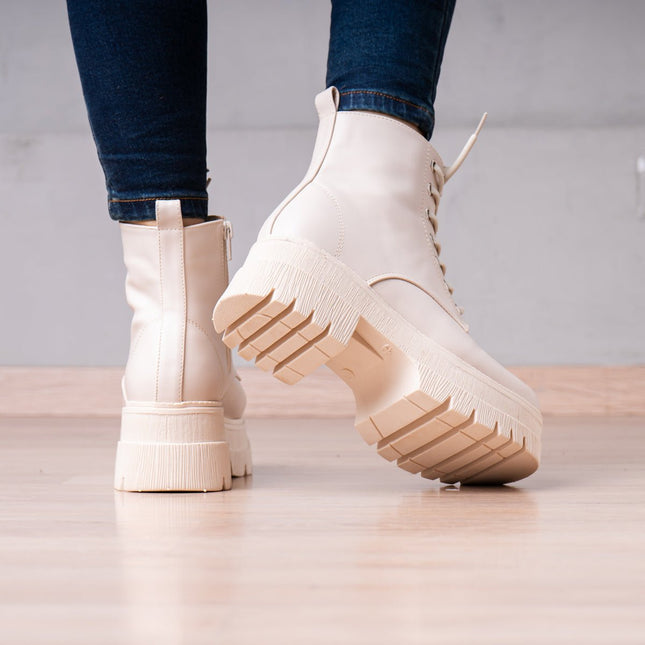 Botines Pevtz 2.0 - Nude - Tienda Nébula