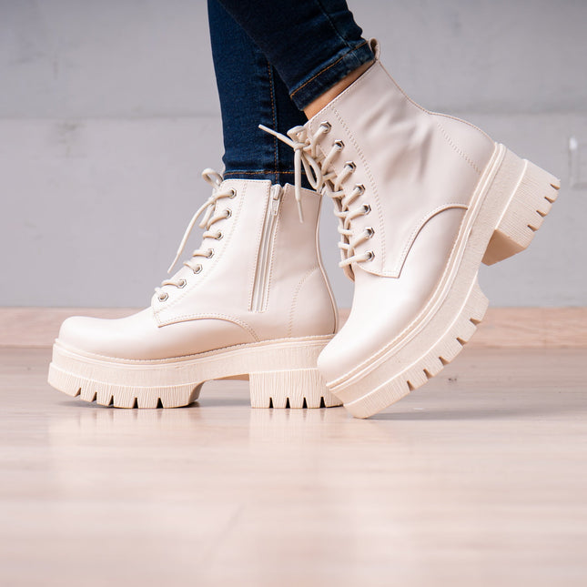 Botines Pevtz 2.0 - Nude - Tienda Nébula