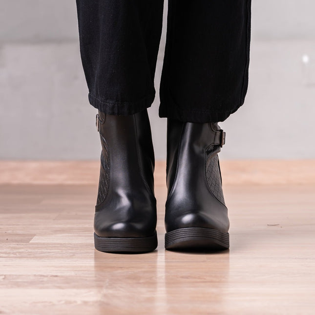 Botines Rozberith - Negro - Tienda Nébula