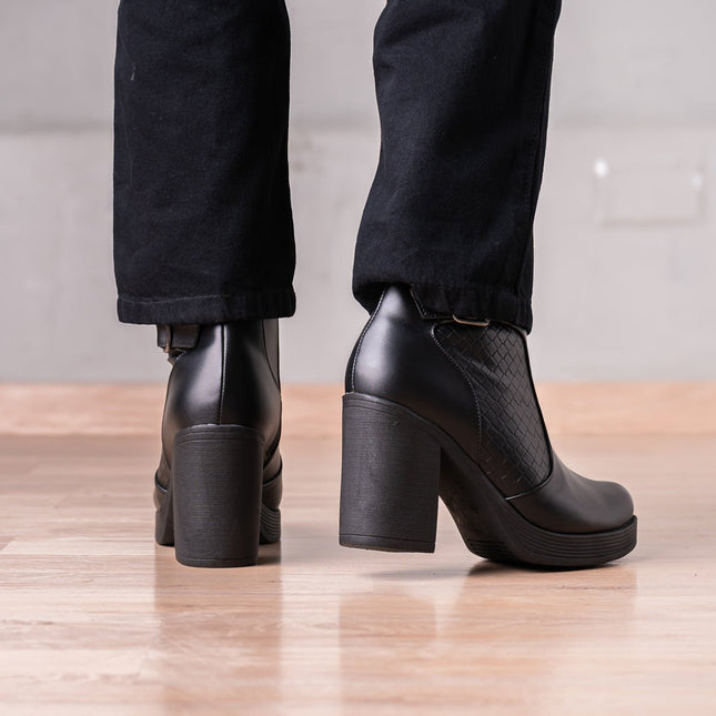 Botines Rozberith - Negro - Tienda Nébula