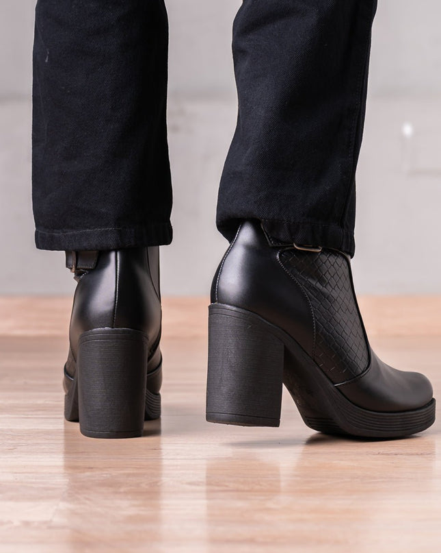 Botines Rozberith - Negro - Tienda Nébula