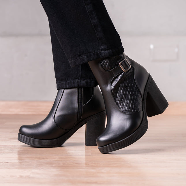 Botines Rozberith - Negro - Tienda Nébula
