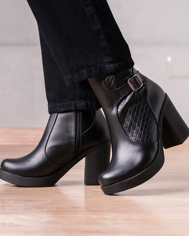 Botines Rozberith - Negro - Tienda Nébula