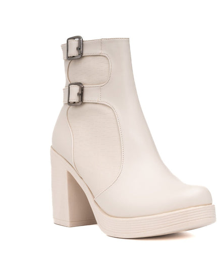 Botines Rozberith - Nude - Tienda Nébula