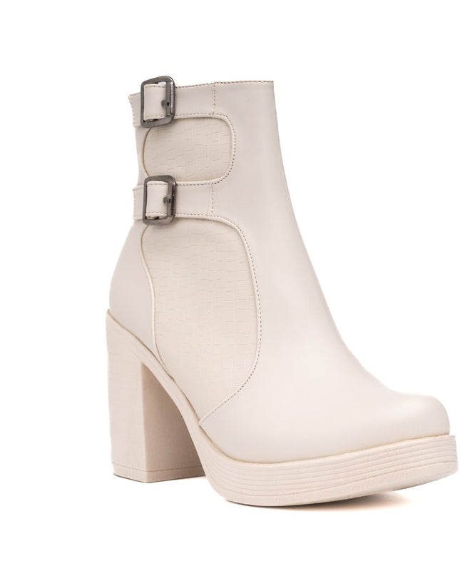 Botines Rozberith - Nude - Tienda Nébula