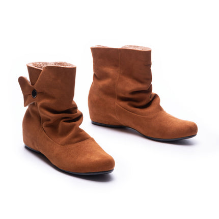 Botines Suecia - Camel - Tienda Nébula