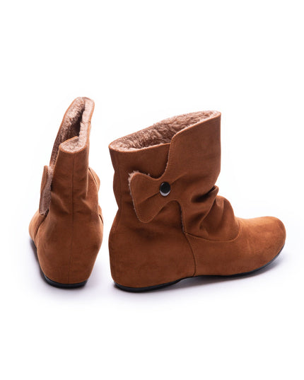 Botines Suecia - Camel - Tienda Nébula