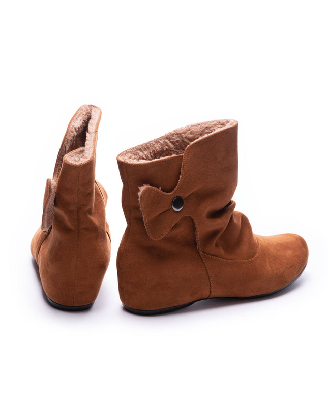 Botines Suecia - Camel - Tienda Nébula