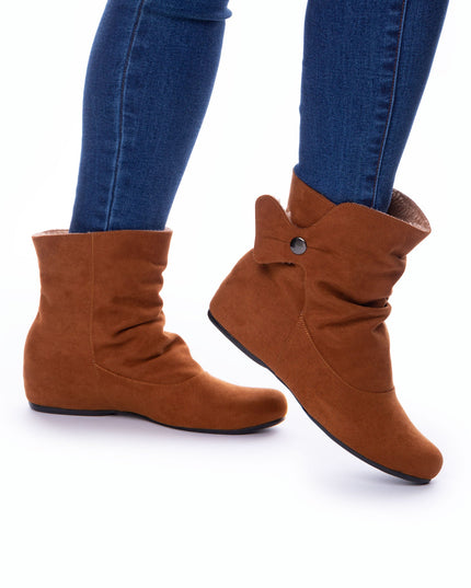 Botines Suecia - Camel - Tienda Nébula